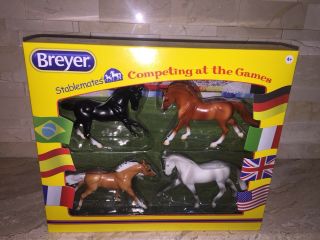 Breyer Stablemates Competing At The Games 4 Horse Set