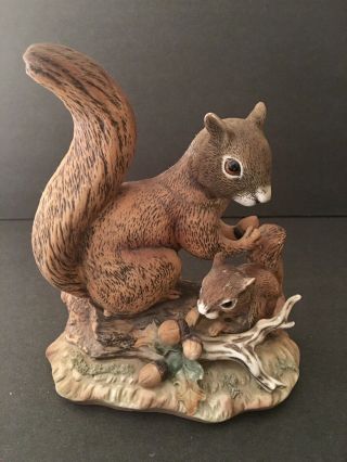 Vintage Lefton China Japan Hand Painted Squirrel Figurine Statue