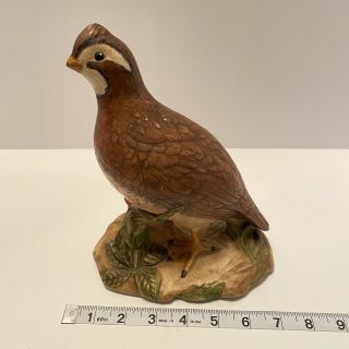 Vintage Holland Mold Quail/Pheasant Hand Painted Ceramic Figurines Male/Female 3