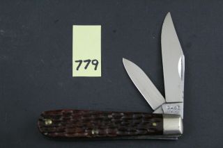 Case Xx 1940 - 1964 62024 1/2 Vintage Red Bone Jack Pocket Knife 779