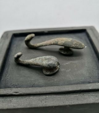 A Ancient Chinese Antique Bronze Belt Buckles Of Han Dynasty