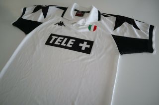 Juventus 1998/99 Kappa Away Cl Football Shirt S Vintage Soccer Jersey Maglia