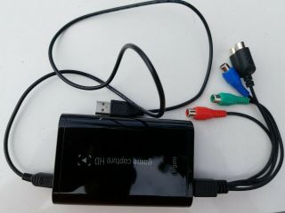 Elgato Game Capture Hd 2gc309901000 W/usb And Av Adapter Cords Vintage Gaming