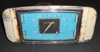 Vintage 1936 Buick Speedometer & Gauge Cluster Assembly