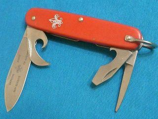 Nm Vintage Imperial Usa Bsa Boy Scouts Camp Utility Survival Knife Knives Pocket