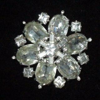 Coro Craft Sterling Signed Vintage Pin Brooch 1940 