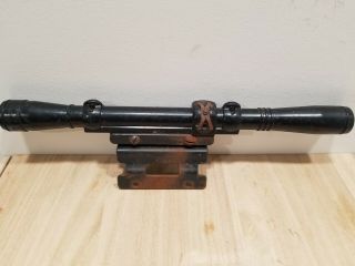 Vintage Daisy Bb Gun Scope And Mounting Bracket