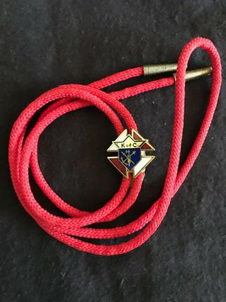 Knights Of Columbus Bolo Tie