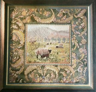 Ehrman Sarah Windrum Early Vintage Sheep At Cwmcarvan Tapestry Needlepoint Kit