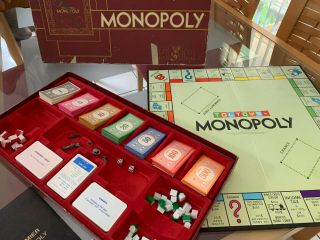 RARE 1940s Vintage Monopoly Board Game Made in Australia by Toltoys 3