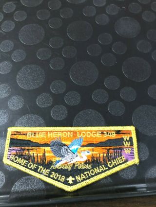 Oa Blue Heron Lodge 349 2018 National Chief Flap