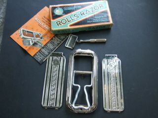 Vintage Rolls Razor Made England Complete Imperial Model Boxed Military Colectab