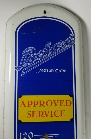 Vintage 1950 Packard Motor Car Thermometer 38.  75 