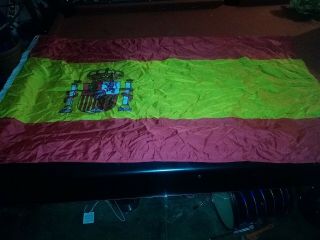 Spain 3 X 5 Nyl - Glo Flag 100 Nylon Bunting Annin Flags Usa
