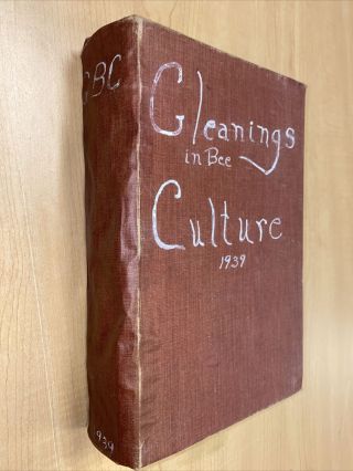 1937 - 1939 Gleanings In Bee Culture Vintage Beekeeping 37 Issues