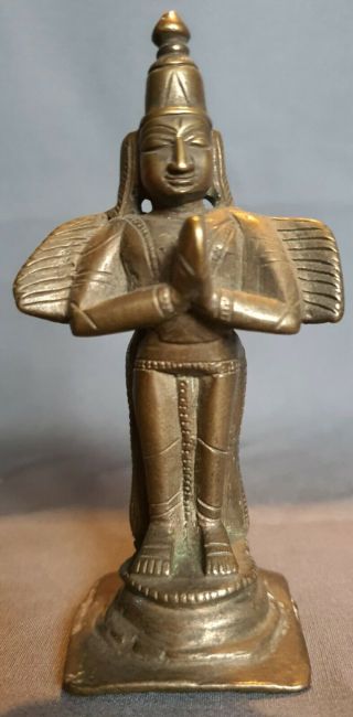 Antique Indian Bronze Hindu Diety Garuda C1900