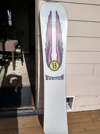 Vintage snowboard - Burton Asym Air 163 2