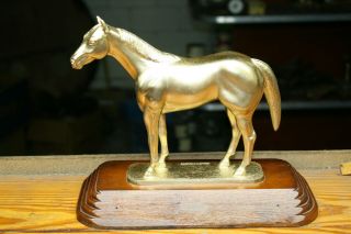 Vintage Horse Trophy 1984 American Quarter Horse Assn.  / " Charlene Morgan "