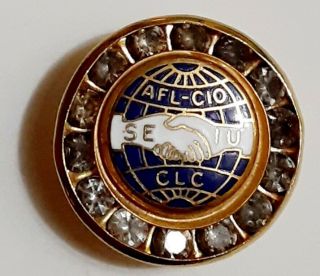 Vintage Afl - Cio,  Clc Pin