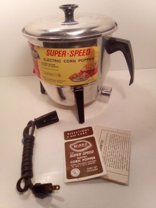 Vintage Mirro - Speed Corn Popper 3 Qt