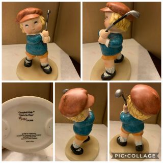 Campbell Kids Hole In One Figurine Golf