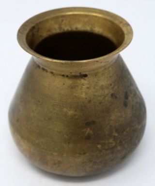 Antique Old Hand Crafted Brass Tribal Drinking Water Pot Kalash Serving Pot 3