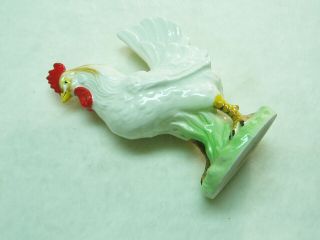 Vintage Ceramic Rooster Chicken Figurine 7 " Tall Made In Japan