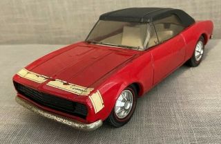 Vintage 1968 Camaro Ss Die Cast Car 1:24 Scale Made In Japan
