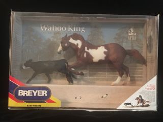 Breyer Horse Wahoo King And Calf No.  3354
