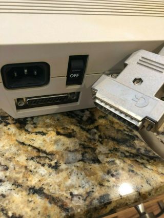 RARE Vintage Commodore AMIGA 1020 External 5.  25” Floppy Disk Drive 3