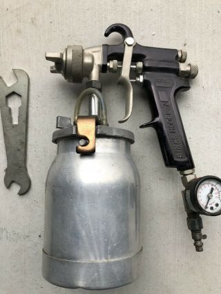 Binks Model 7 Paint Spray Gun w/ Cup,  - vintage auto 2