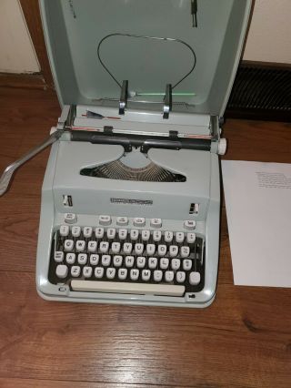 Hermes 3000 Vintage Portable Typewriter In Good Operating Conditon