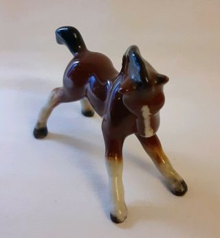 Vintage Colt Baby Horse Ceramic Figurine Rare Foal Figure