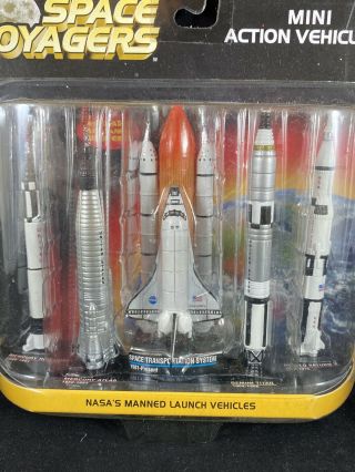 2008 Space Voyagers Mini Action Vehicle’s - NASA’s Manned Launch Vehicle R29 2