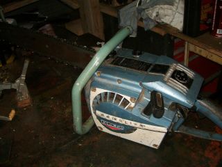 Vintage Homelite Xl - 901 Chainsaw In Order About 18 " Bar Dogs Shippi