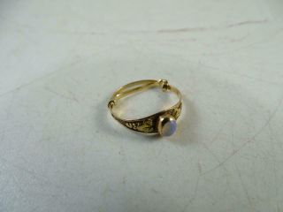 Vintage 10k Solid Yellow Gold Lady 