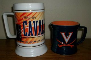 The University Of Virginia/uva Cavaliers Beer Stein & Coffee Mug/cup Ncaa L@@k