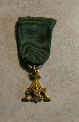 BSA Scouter ' s Training Award Medal with Green Ribbon 2