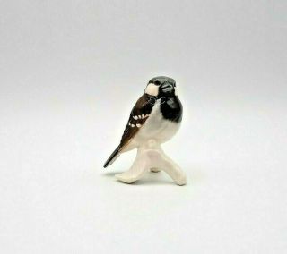 Vintage Goebel Porcelain Sperling Sparrow Bird Figurine 38022