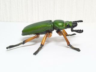 Kaiyodo Capsule Museum Q PLATYCERUS STAG BEETLE insect animal figure choco q 2