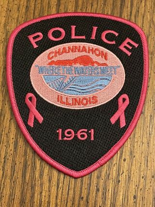 Channahon Illinois Breast Cancer Pink Patch Project State Of Il