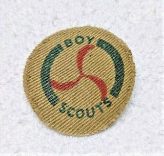 Boy Scout Missioner Proficiency Award Badge Printed Canvas Troop World War Ii Er