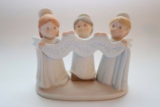 Circle Of Friends By Masterpiece Homco Figurine Angels On High 1995