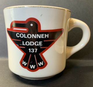 Vintage Boy Scouts: 1970s Coffee Mug - Colonneh Lodge 137
