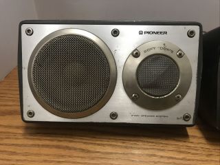 Vintage Pioneer TS - X9 Two Way Car Speakers 2