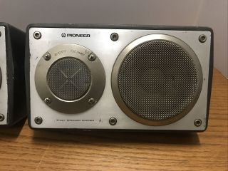 Vintage Pioneer TS - X9 Two Way Car Speakers 3