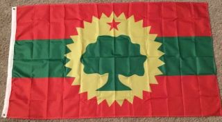 Large Flag Oromo Liberation Front Olf Flag 3x5ft Banner Polyester With Grommets