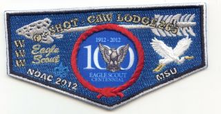 Oa O - Shot - Caw Lodge 265 2012 Noac Eagle Scout Flap