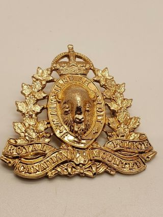 Royal Canadian Mounted Police Hat Badge