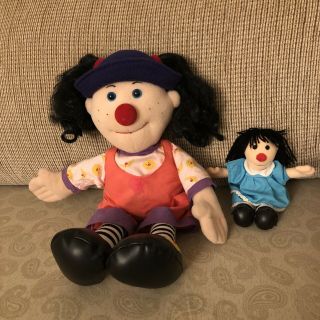 The Big Comfy Couch Loonette And Molly Plush Dolls Vintage Collectibles 1995 - 97